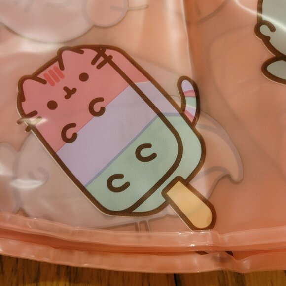 Pusheen 2023 Summer Box Exclusive Ice Cream Theme Tube Pool Float Round Lifesave - Picture 6 of 8